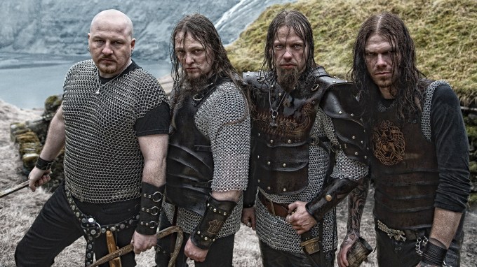 Viking metalheads from the band Týr.  Real nice guys.