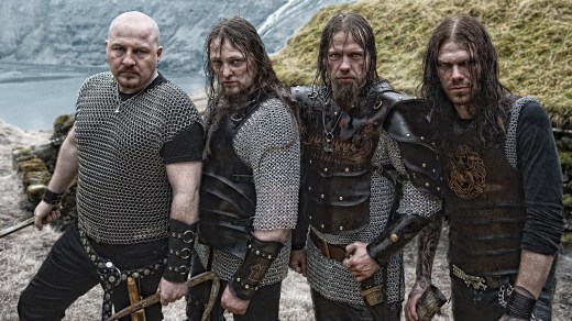 Viking metalheads from the band Týr.  Real nice guys.